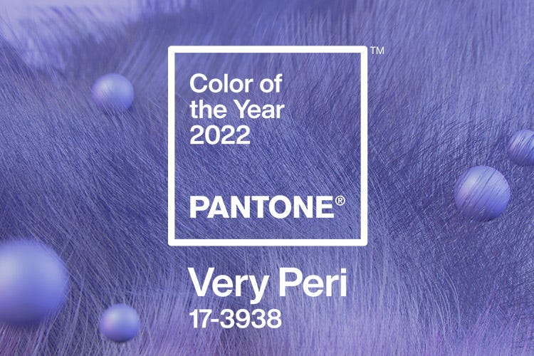 Our Linen Tablecloth Demonstrates Pantone Color Of The Year 2022 "Very Peri"