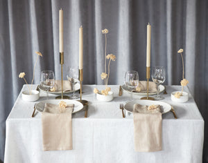Linen Tablecloth Cream