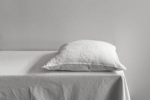 Linen Pillow Case White