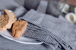 Linen Tablecloth Striped
